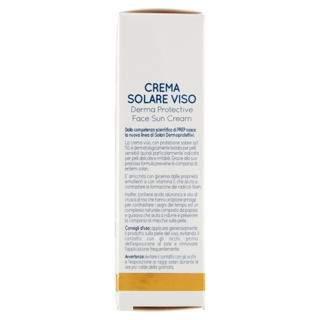 Prep Dermoprotettivo 50 SPF Crema Solare Viso 50 ml